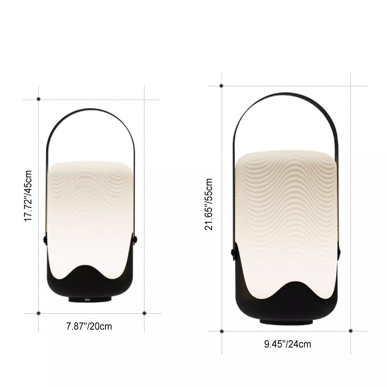 Modern Solar Iron Rechargeable Landscape Light