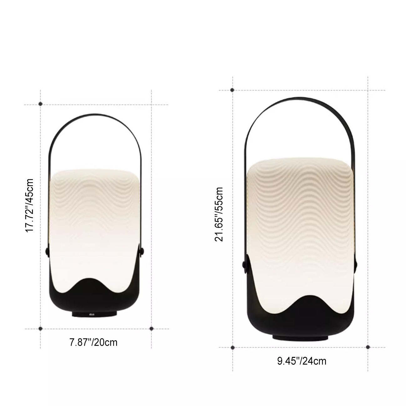 Modern Solar Iron Rechargeable Landscape Light