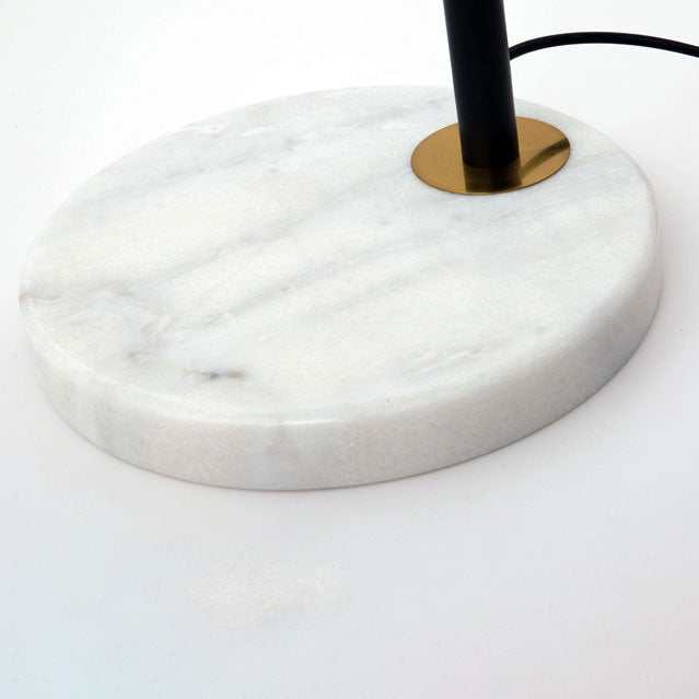 Nordic Glass Dome Marble Base Floor Lamp