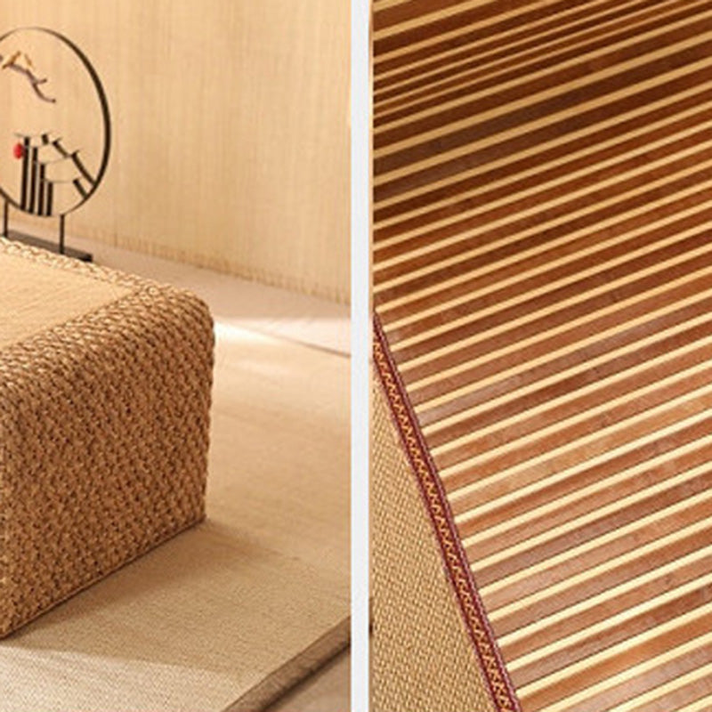 Japanese Rattan Wood Tatami Coffee Table