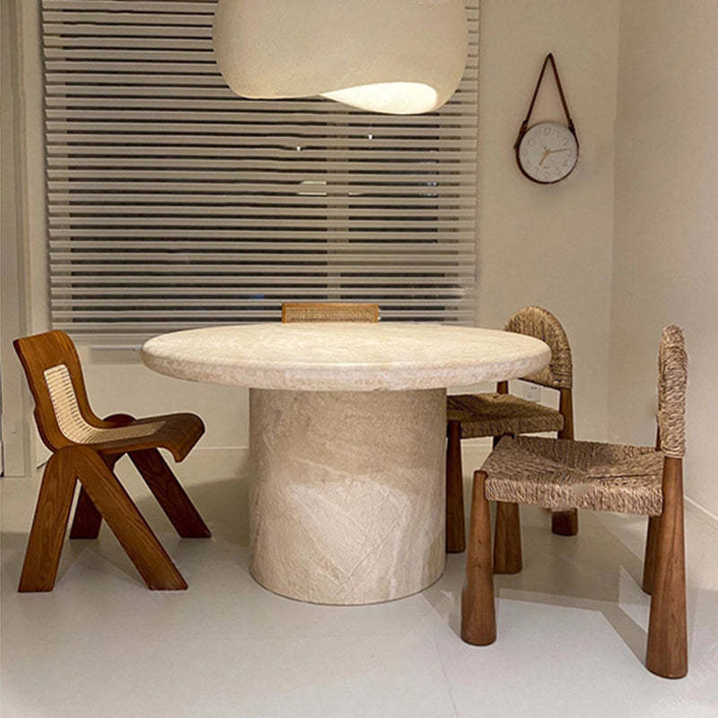 Vintage Wood Rattan Chair