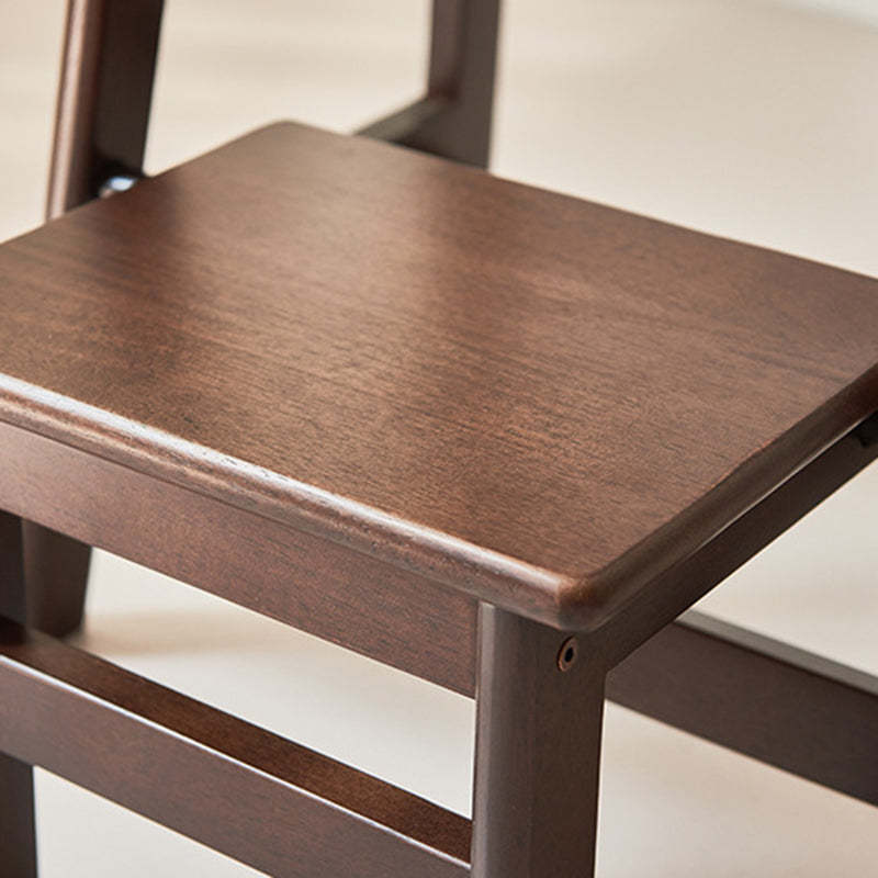 Minimalist Wooden Backless Bar Stool