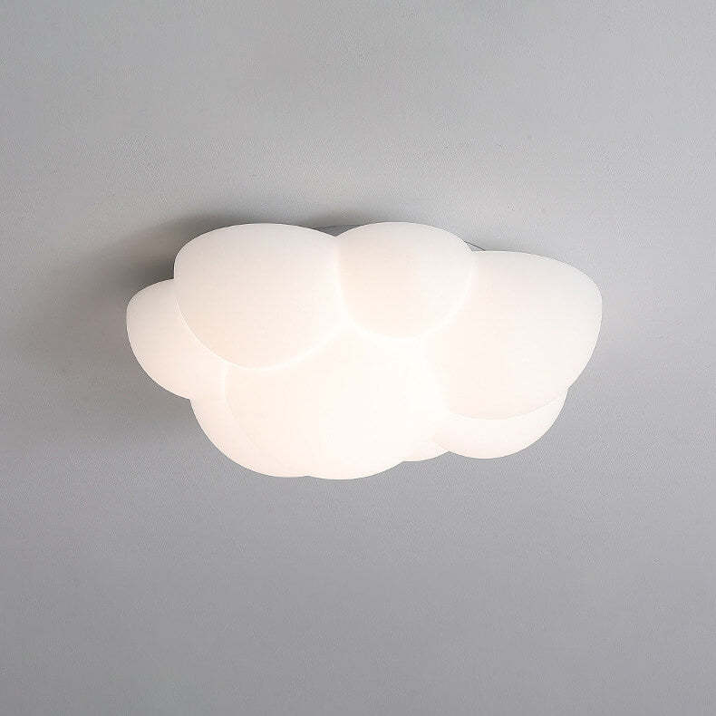 Minimalist Cat Claw Cloud Kids LED Flush Mount