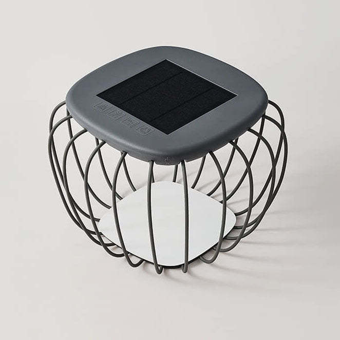 Solar Minimalist Cage LED Outdoor Landscape Light