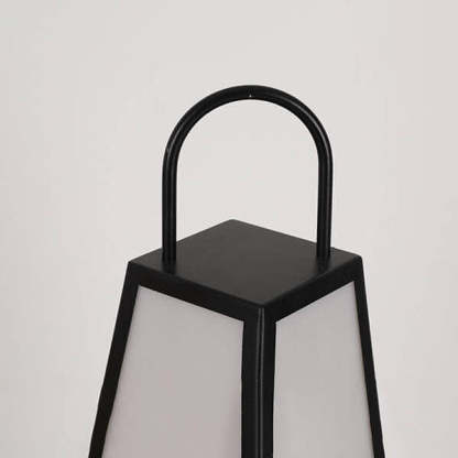 Modern Solar Geometric Column LED Garden Landscape Light