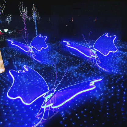 Modern Art Deco Butterfly LED Outdoor Landscape Light