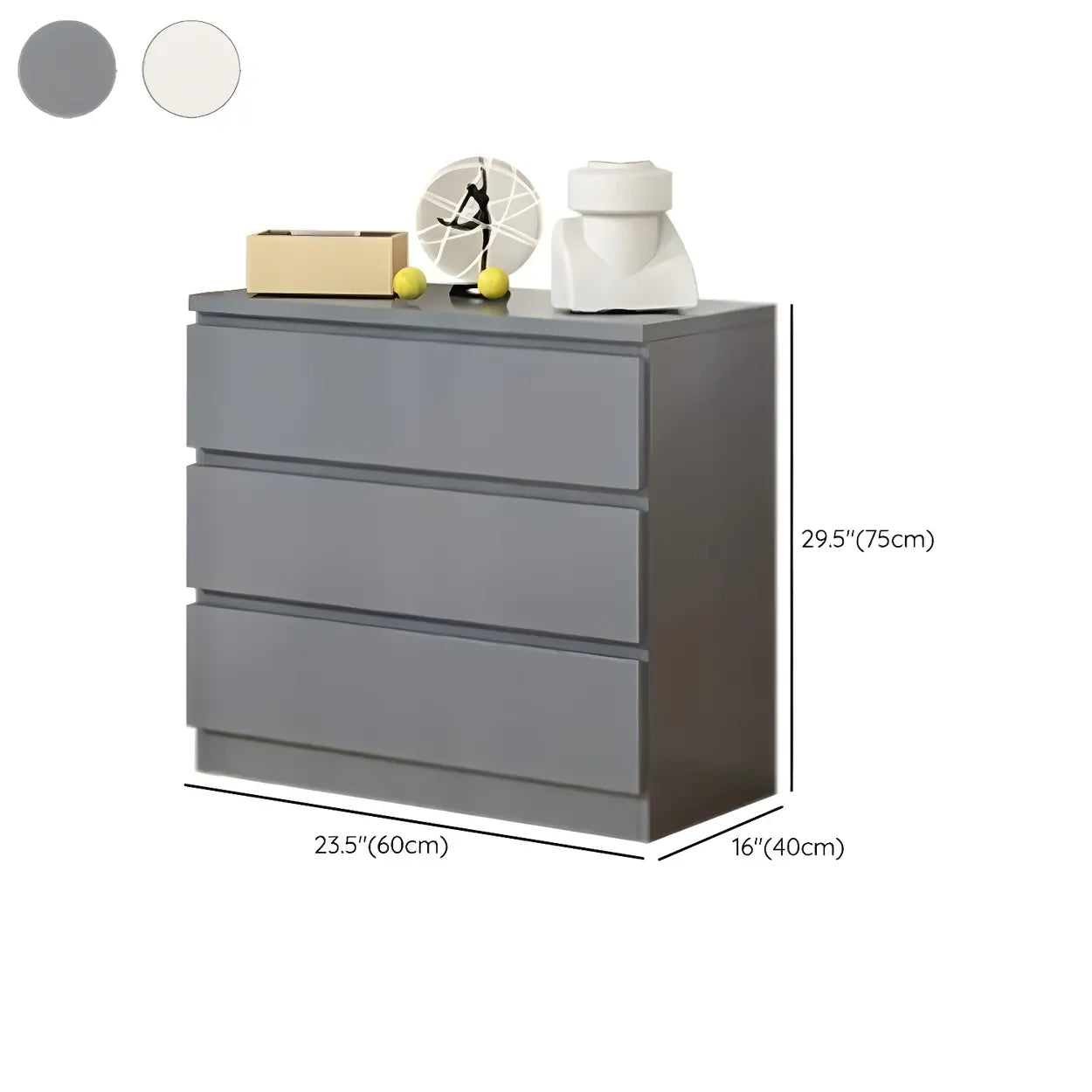 Wood Dresser with Multiple Drawers