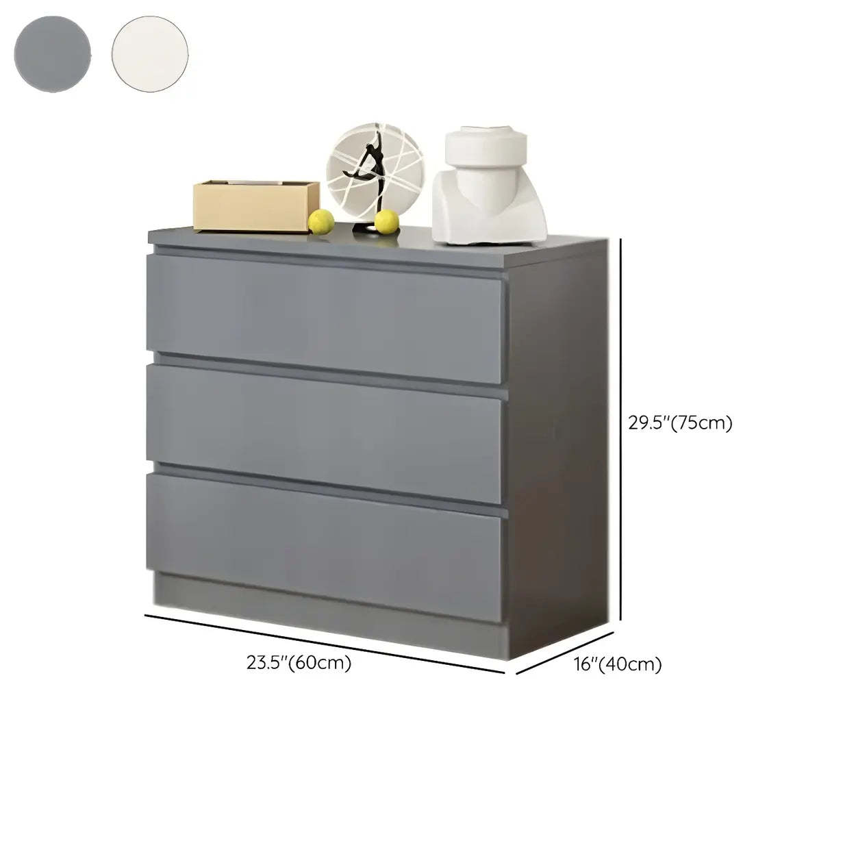 Wood Dresser with Multiple Drawers