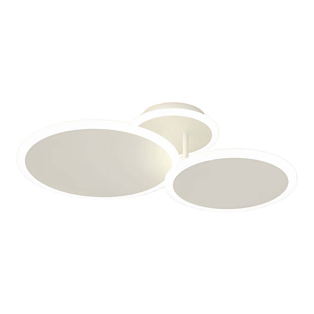 Dimming Matte White Nordic Ceiling Light