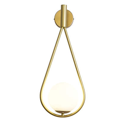 Water Drop Shaped LED Nordic Wall Lamp Wall Light Fixture Wall Sconce Lighting-Lighom
