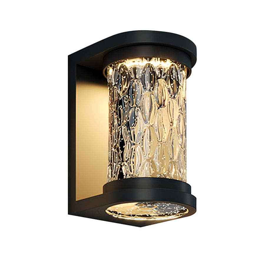 Modern Luxury Glass Stereoscopic Luminescence Cylindrical LED Wall Light-Lighom