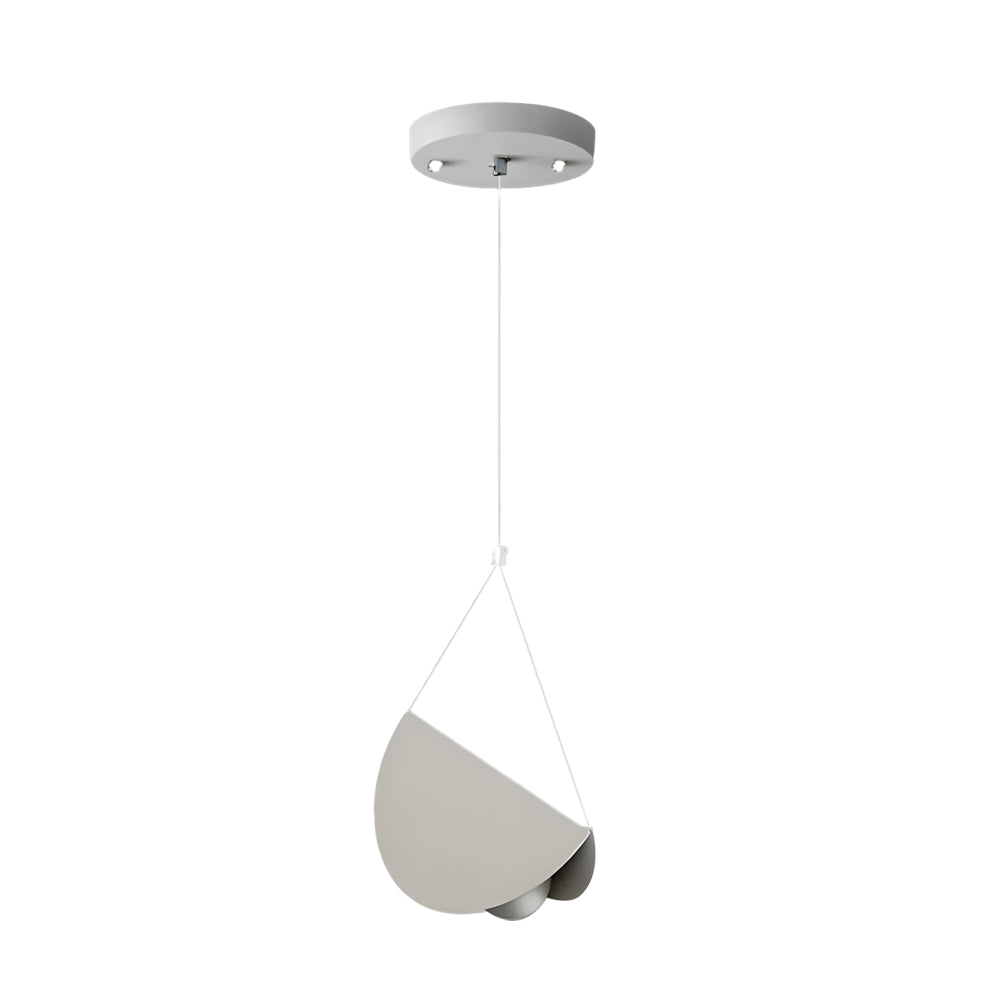 Minimalist Line White Glider Pendant Light