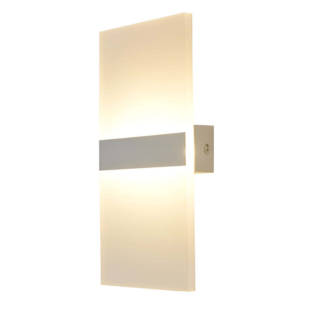 Rectangular Acrylic 6W LED Modern Wall Lamp Wall Sconce Lighting-Lighom