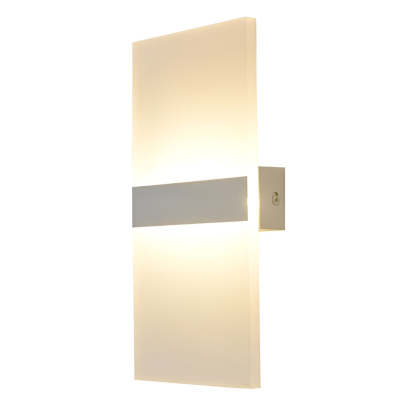 Rectangular Acrylic 6W LED Modern Wall Lamp Wall Sconce Lighting-Lighom