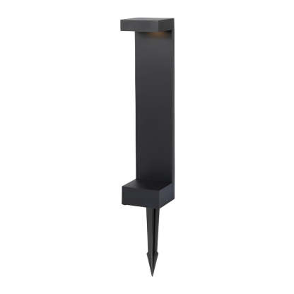 I-Shaped Waterproof Aluminum LED Black Modern Outdoor Pathway Lights-Lighom