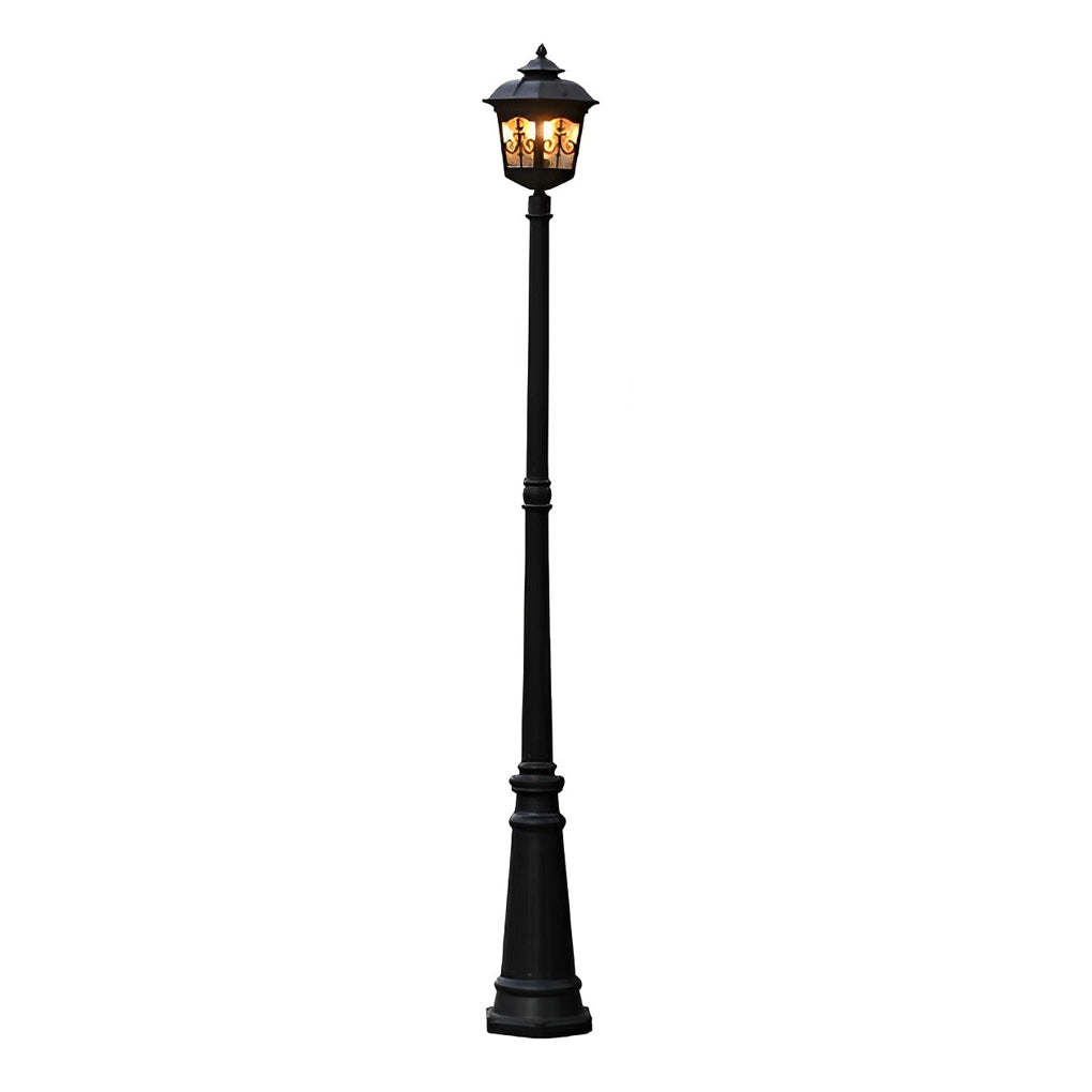 Retro Minimalist LED Waterproof European Style Garden Lamp Post Lights-Lighom