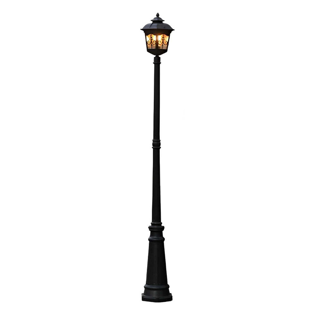 Retro Minimalist LED Waterproof European Style Garden Lamp Post Lights-Lighom