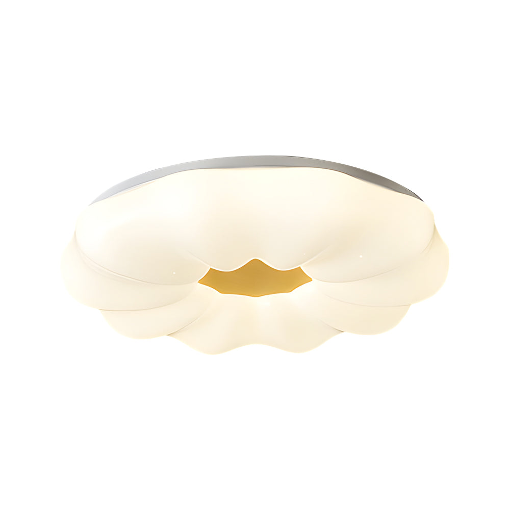 Cloud Flower Iron Acrylic Dimmable Modern Ceiling Lamp