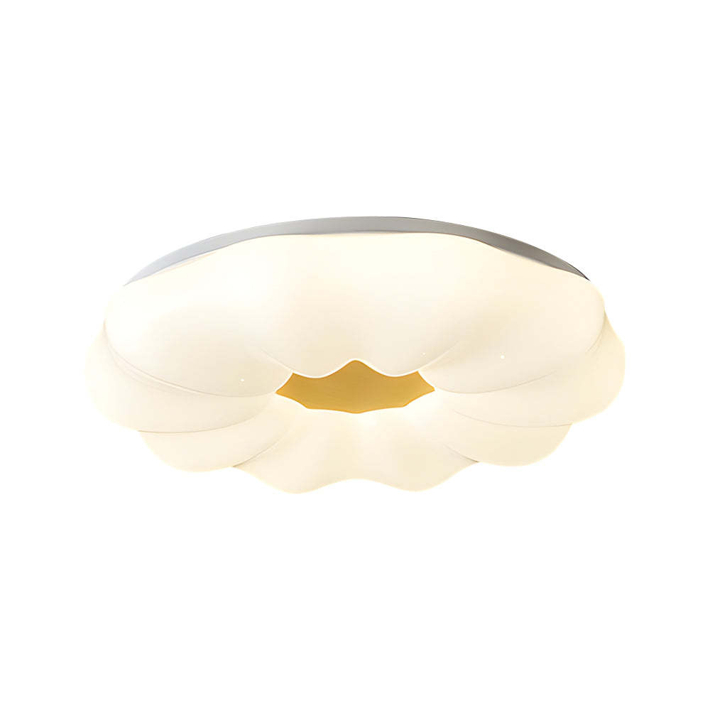 Cloud Flower Iron Acrylic Dimmable Modern Ceiling Lamp