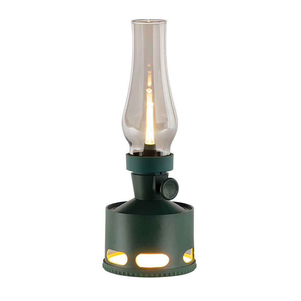 Modern Battery Operated Kerosene Style LED Table Lamp-Lighom