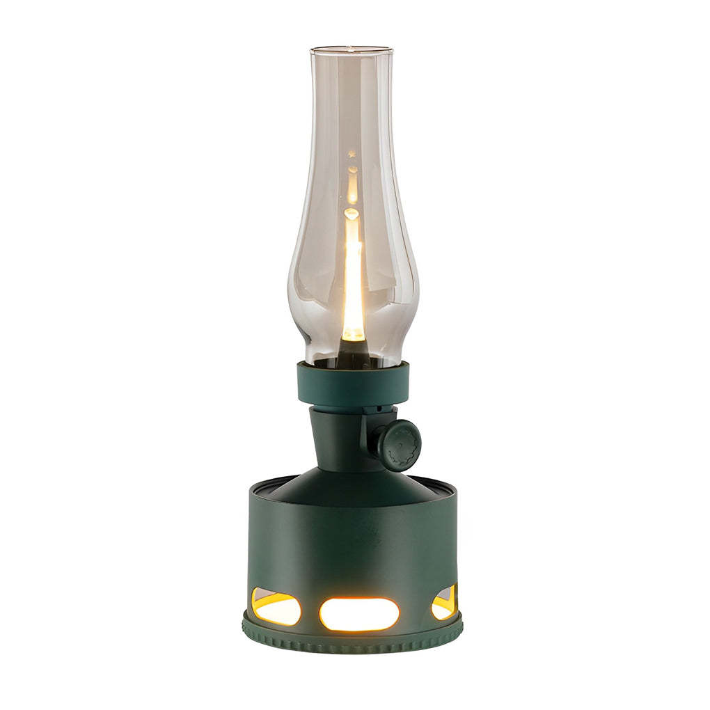 Modern Battery Operated Kerosene Style LED Table Lamp-Lighom