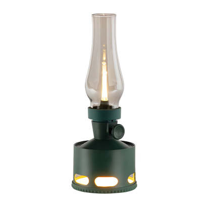 Modern Battery Operated Kerosene Style LED Table Lamp-Lighom