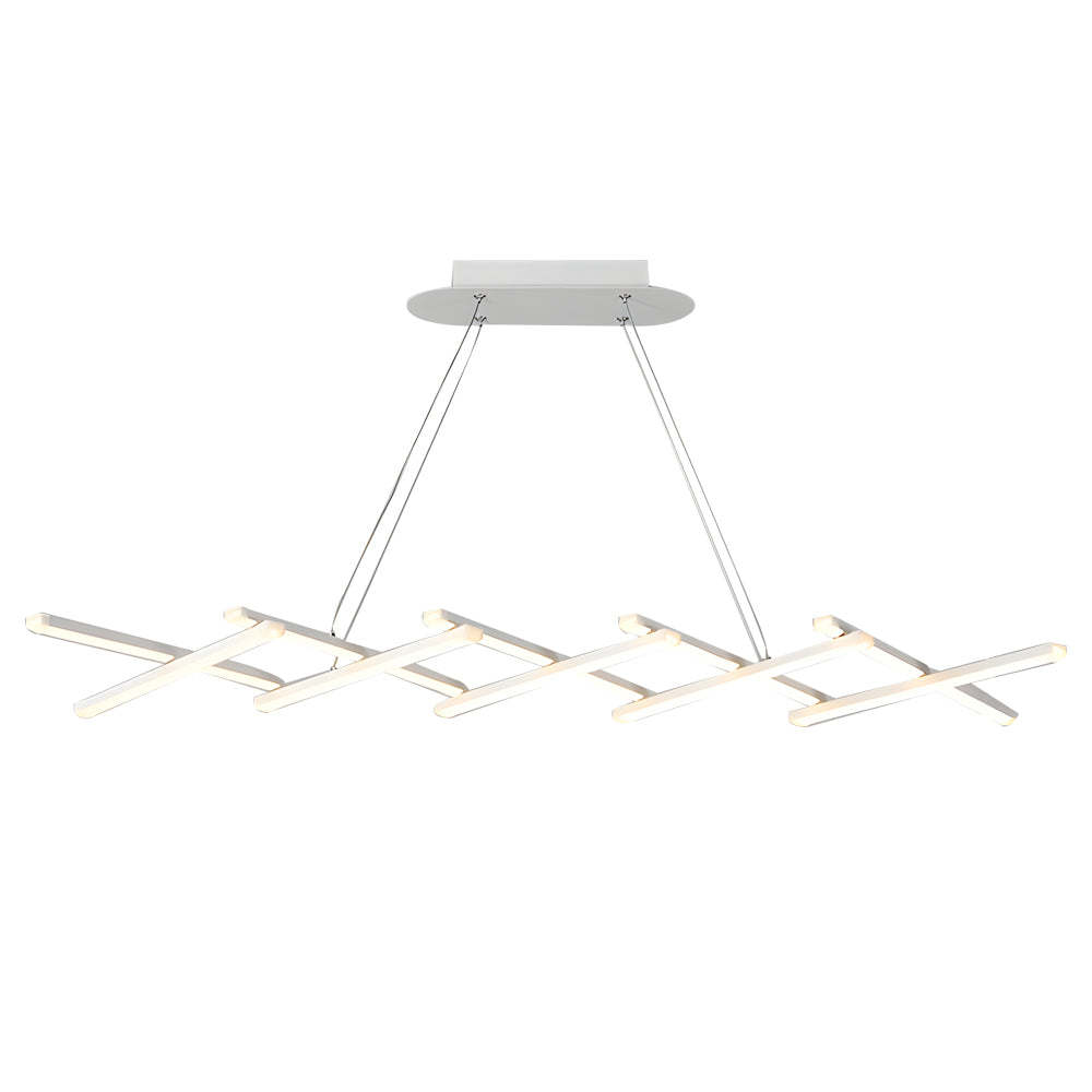 Retractable Dimmable Remote Control LED Pendant Light