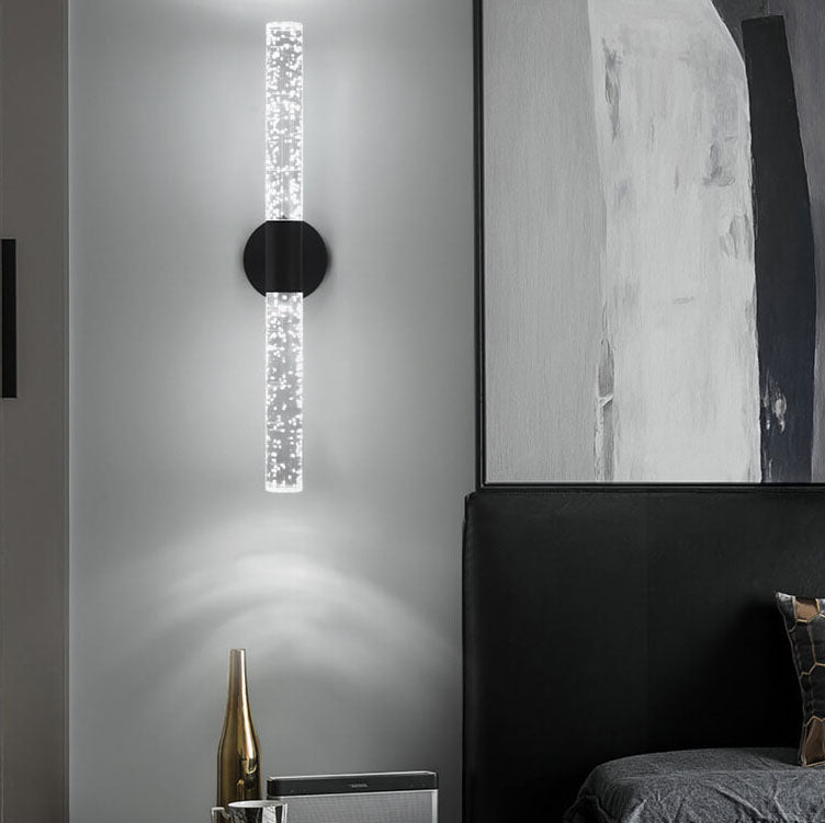 Nordic Bubble Acrylic LED Sconce — Black / White Light (6000K) / 220V-240V For UK/AU