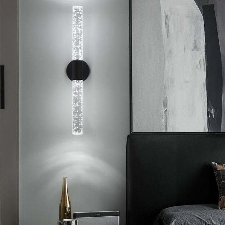 Nordic Bubble Acrylic LED Sconce — Black / White Light (6000K) / 220V-240V For UK/AU