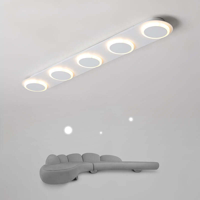 Minimalist Long Bar 3/4/5-Light LED Flush Mount