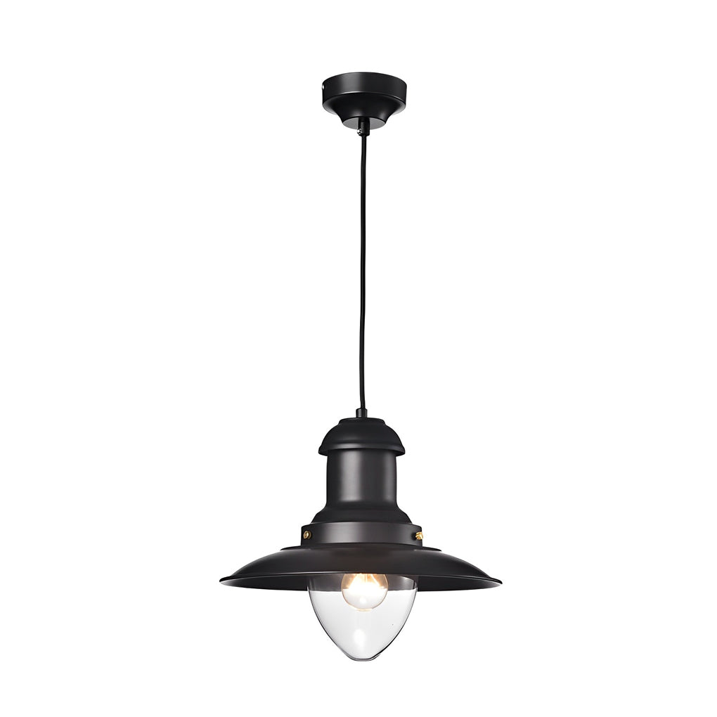 Retro Metal Hat Industrial Mini Pendant