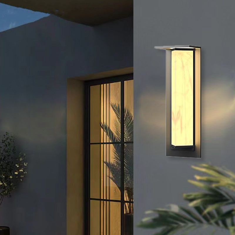 Modern Solar Stainless Steel Glass Prism Wall Sconce
