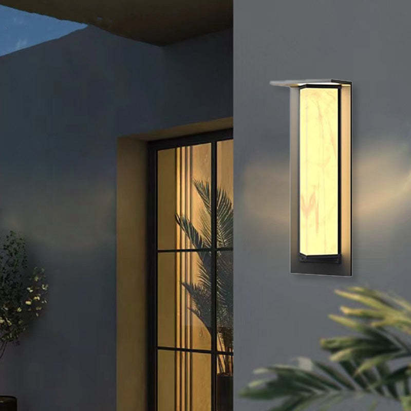 Modern Solar Stainless Steel Glass Prism Wall Sconce