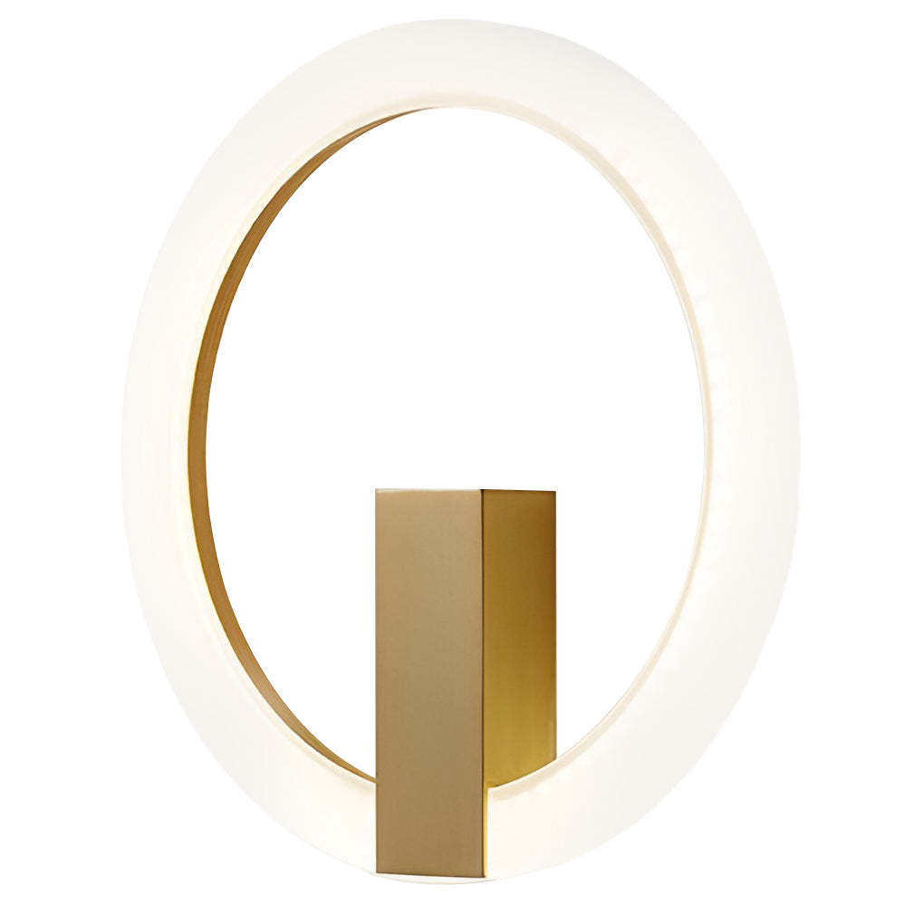 Circle Dimmable LED Modern Wall Sconce Lamp