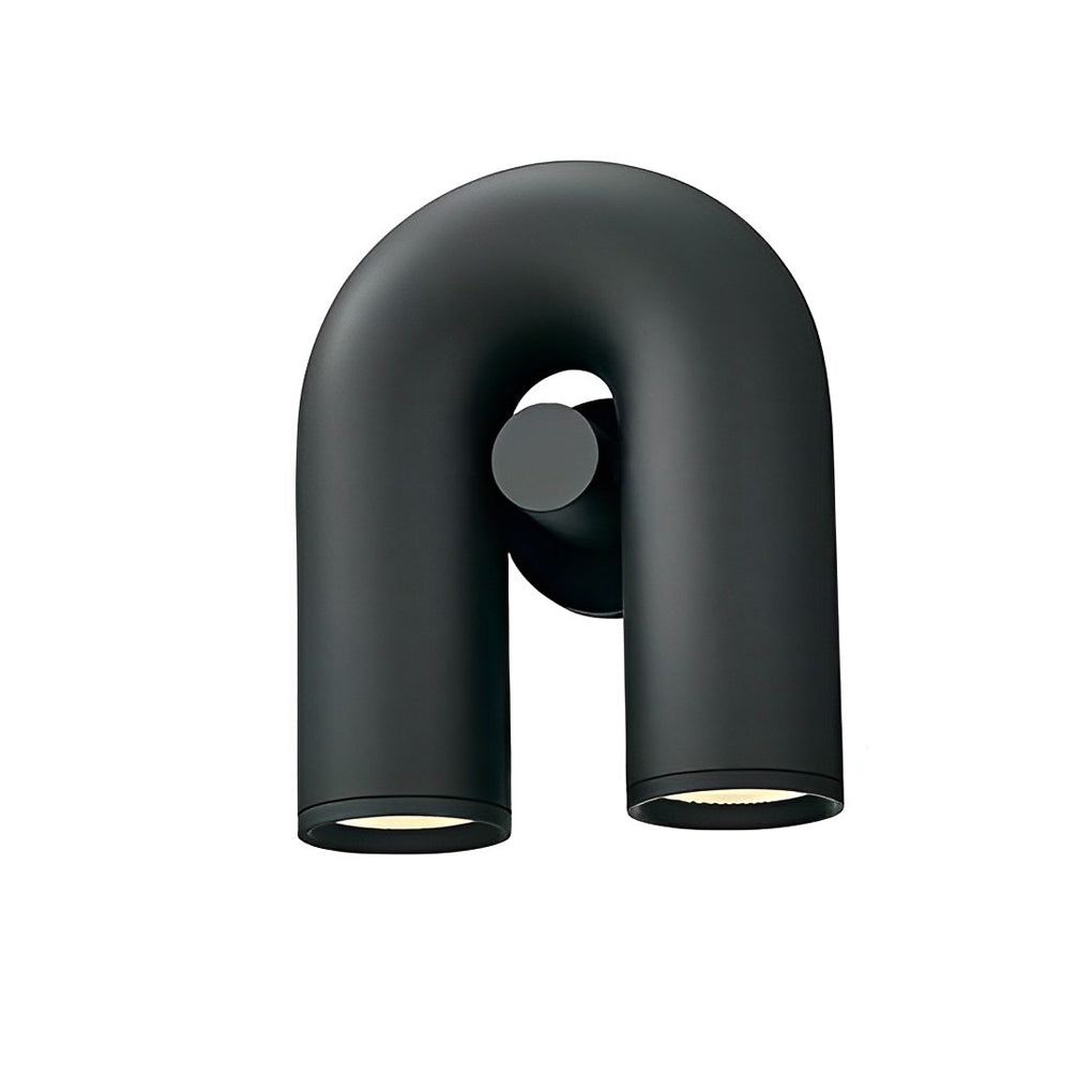 Rotatable U-Shaped Water Pipe LED Nordic Wall Lamp Wall Sconces Lighting-Lighom