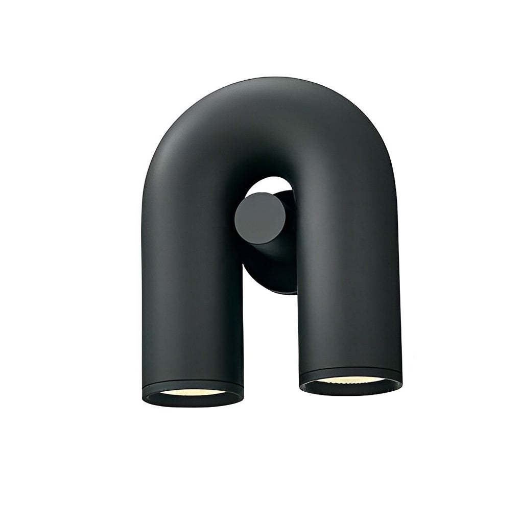 Rotatable U-Shaped Water Pipe LED Nordic Wall Lamp Wall Sconces Lighting-Lighom