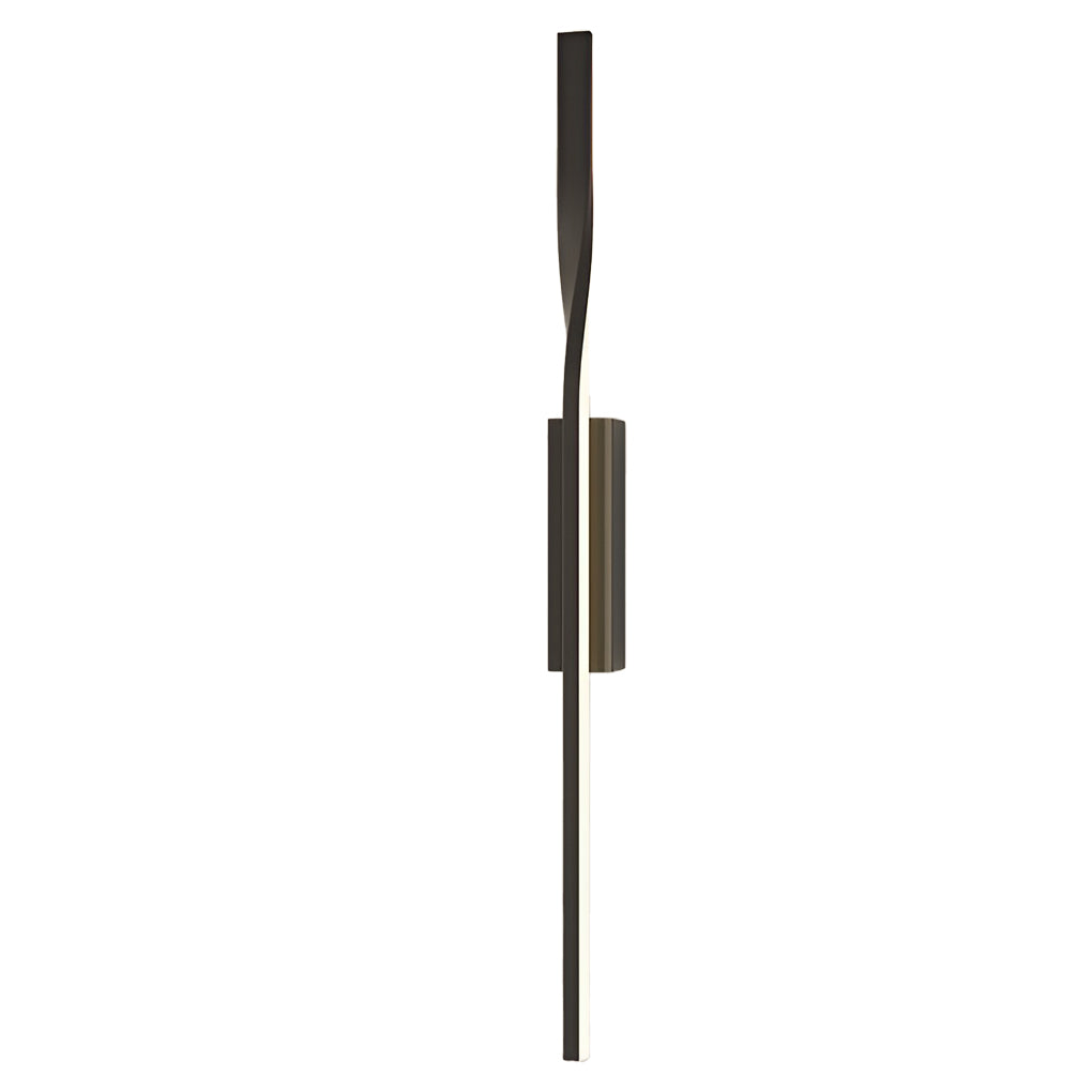 Creative Linear Strip LED Black Nordic Wall Lamp Wall Sconce Lighting-Lighom
