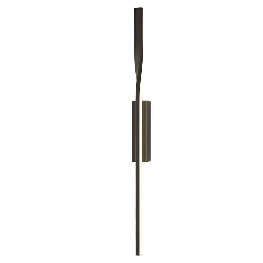 Creative Linear Strip LED Black Nordic Wall Lamp Wall Sconce Lighting-Lighom