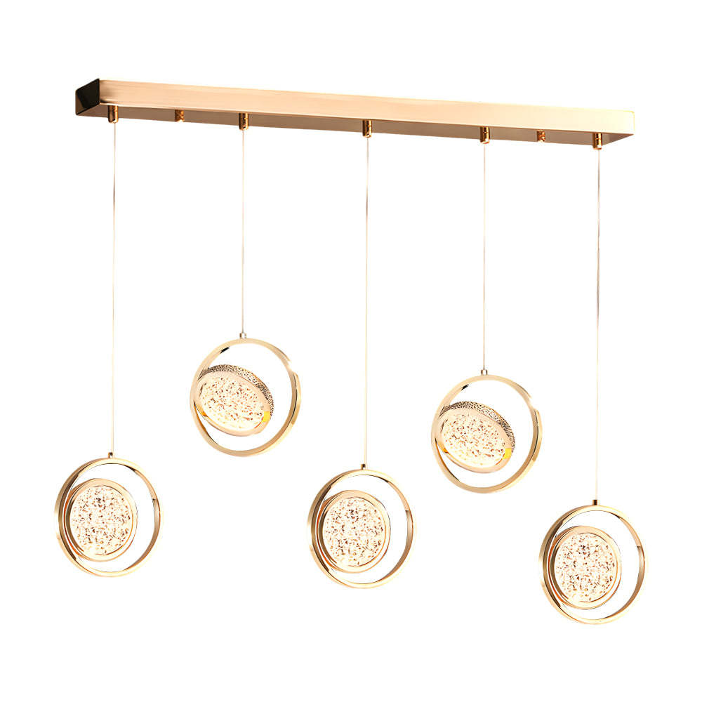Rotating Acrylic Dimmable Modern Pendant Light