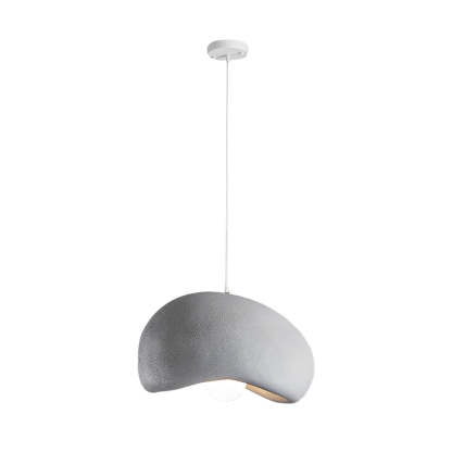 Cloud Donut LED Semicircle Asian Chandelier