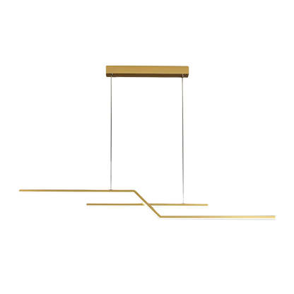 Minimalist Linear LED Dimmable Modern Chandelier