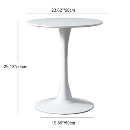 Minimalist Steel Artificial Plate Coffee Table