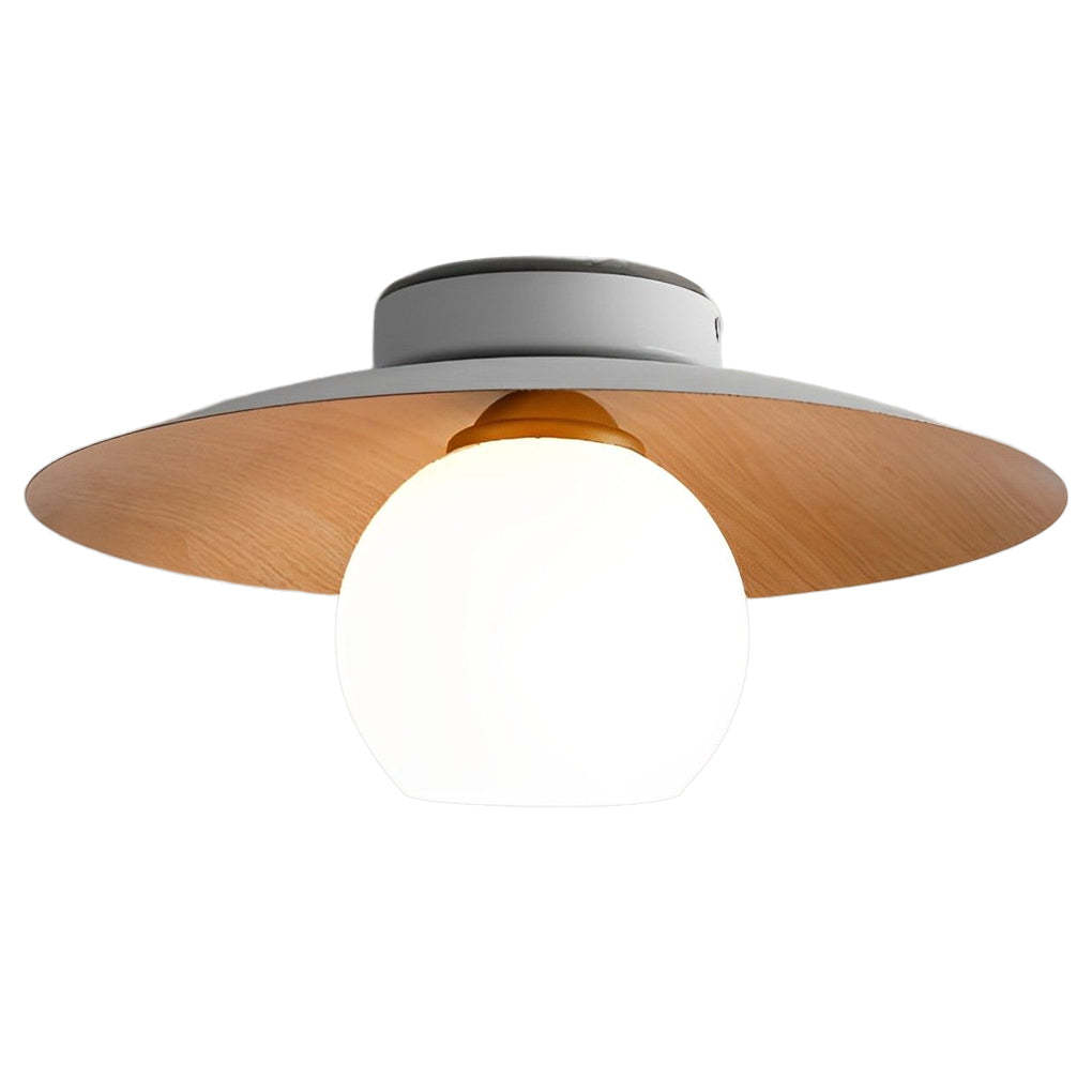 Minimalist Bowl LED Nordic Flush Mount Light