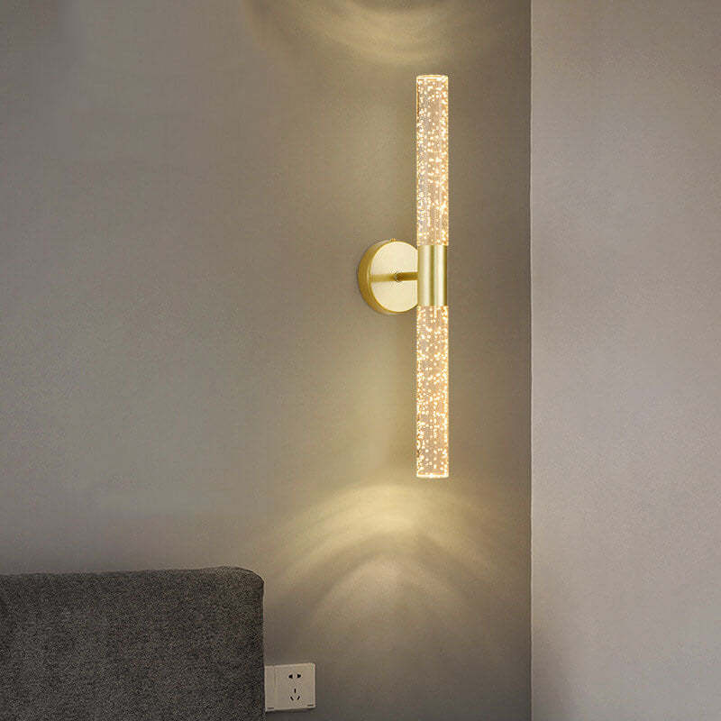 Nordic Bubble Acrylic LED Sconce — Black / White Light (6000K) / 110V-120V For US/CA