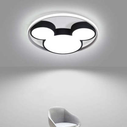 Cartoon Mouse LED Flush Mount Light