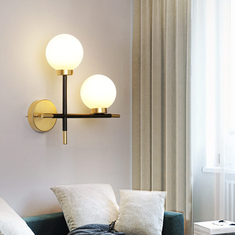 Nordic Minimalist Magic Bean Glass Sconce