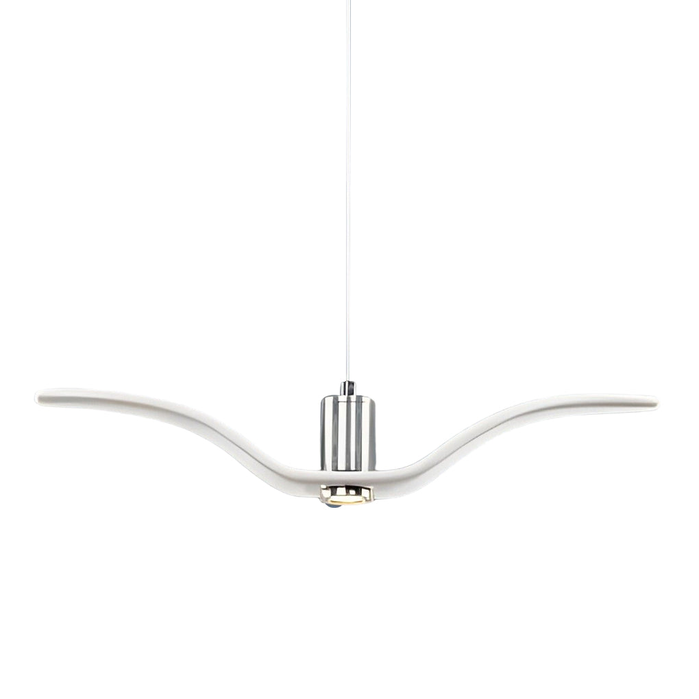 Ceramic Seagull LED Nordic Hanging Chandelier