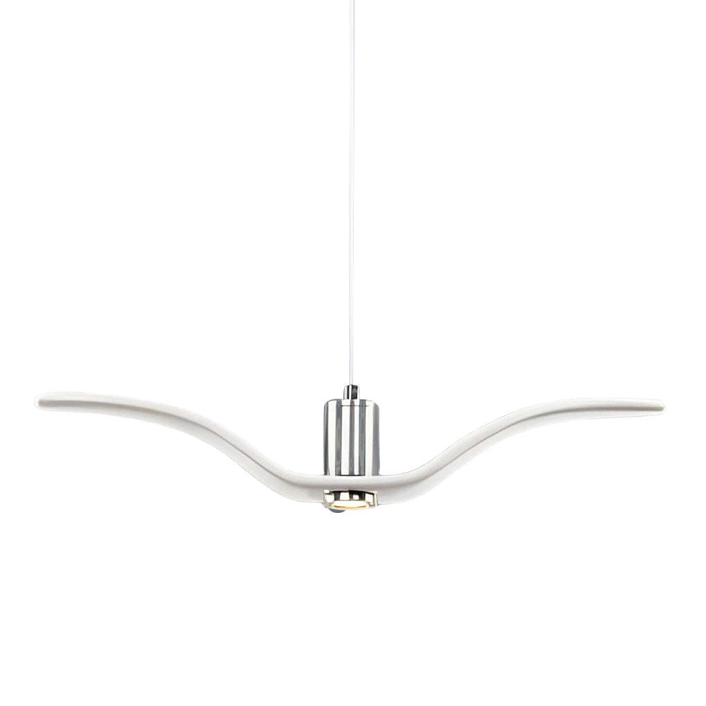 Ceramic Seagull LED Nordic Hanging Chandelier