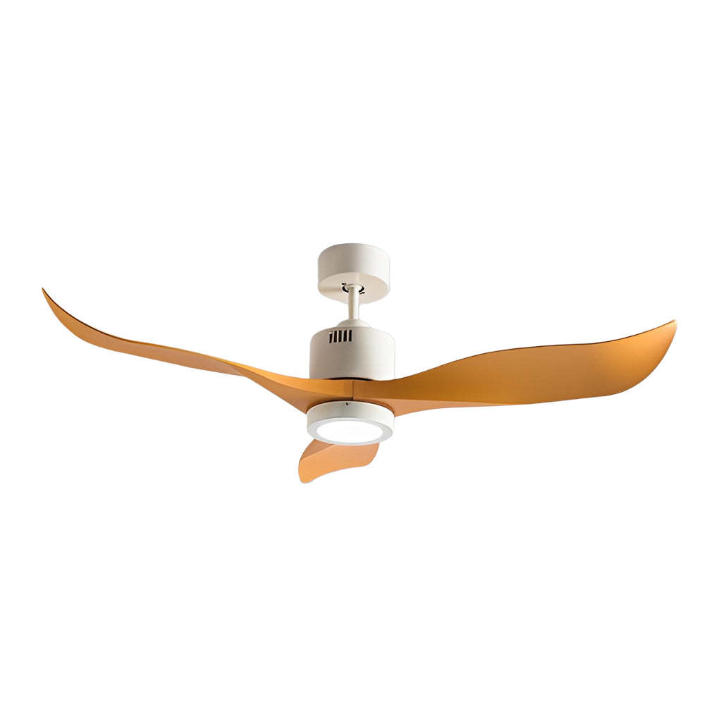 3-Blade Mute Intelligent Remote LED Nordic Fan