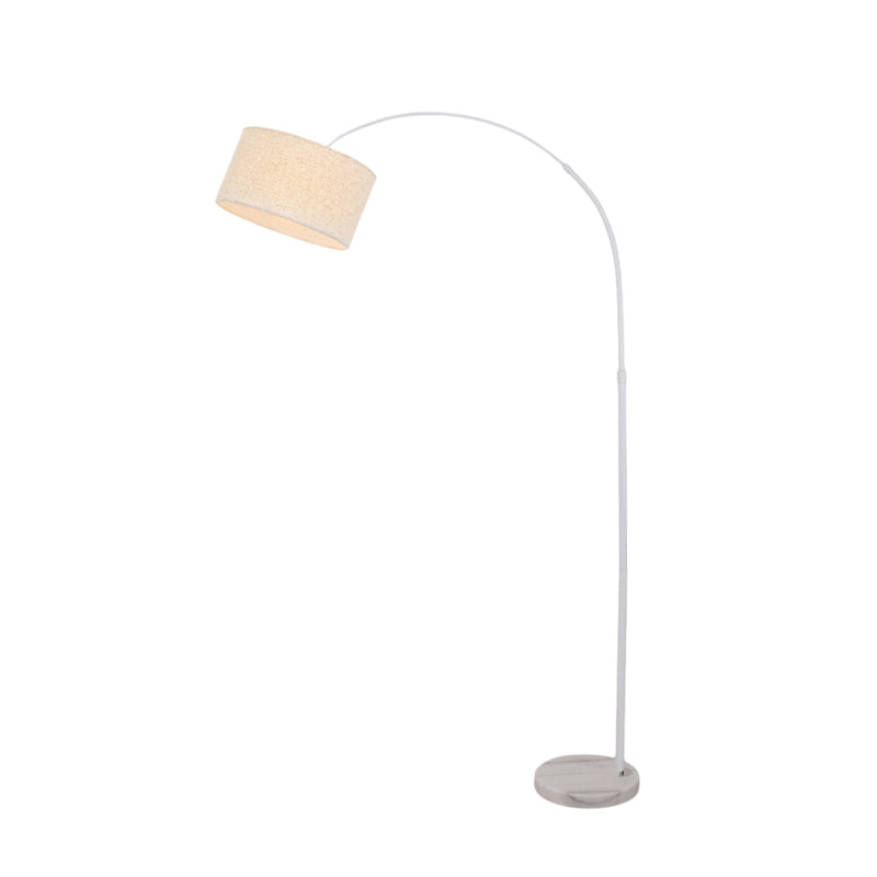 Marble Base Adjustable Arc Floor Lamp